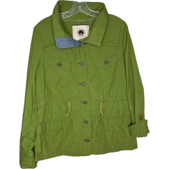 Daughters of the Liberation for Anthropologie Jacket w/Flaws - Green - M* - Picture 2 of 15